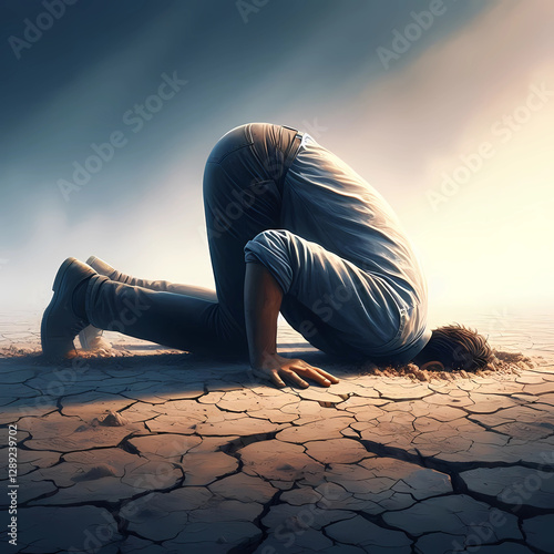 head in the sand metaphor