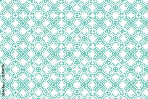 Geometric Seamless Pattern Vector Illustration Background