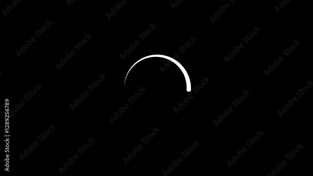 4K Ultra HD Loading Animation | Smooth Black Screen Buffering Effect 4K Ultra HD Loading Animation | Smooth Black Screen Buffering Effect
