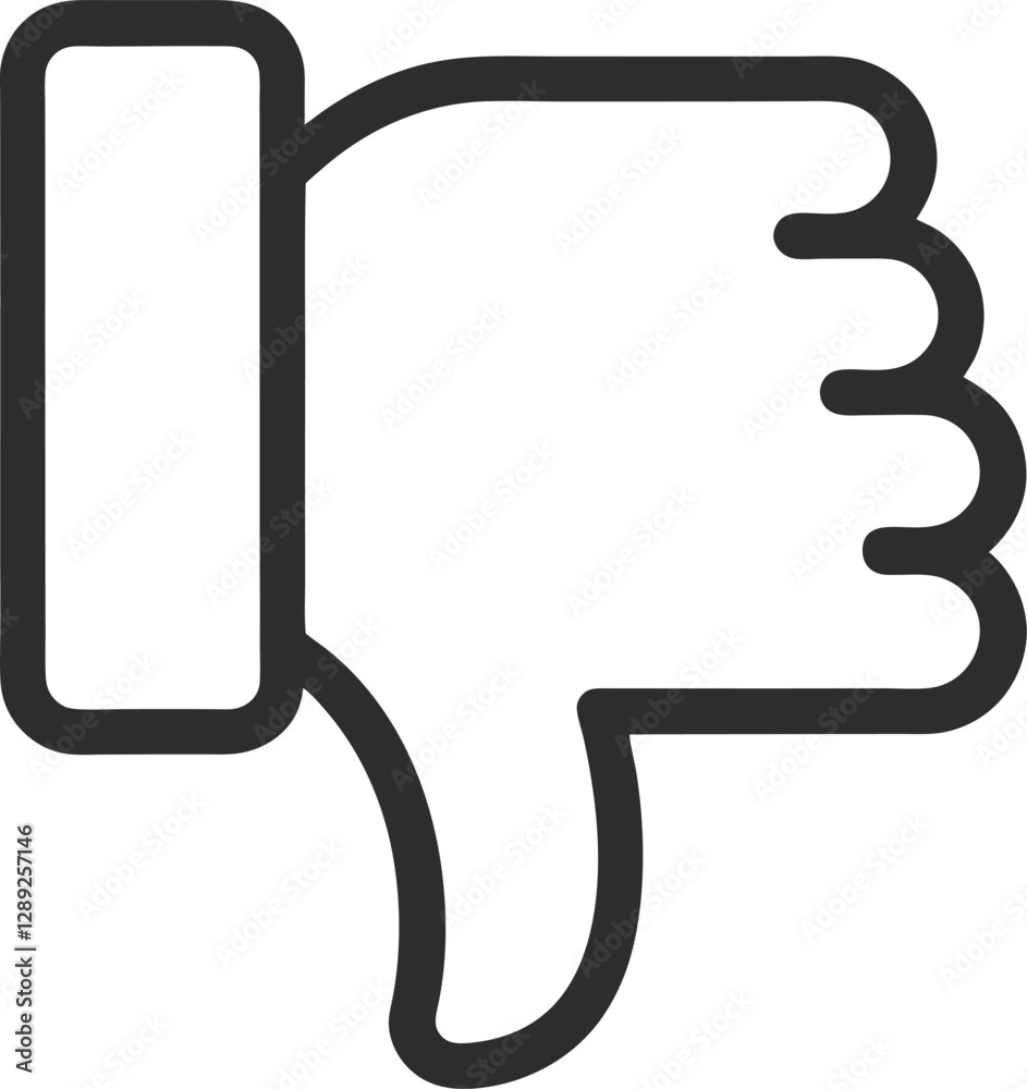 thumb-down-editable-stroke-outline-icon-isolated thumb-down-editable-stroke-outline-icon-isolated