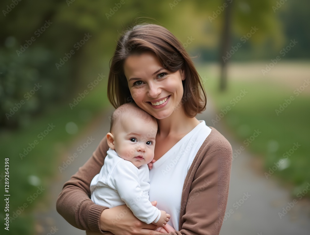 a portrait shot of a mother and daughter a portrait shot of a mother and daughter