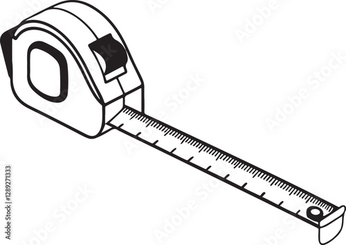 measuring tape Tool for carpentry work