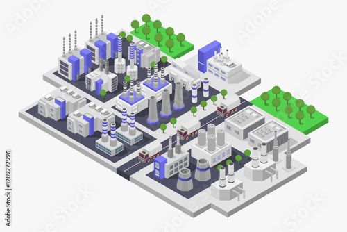 Isometric Power Station