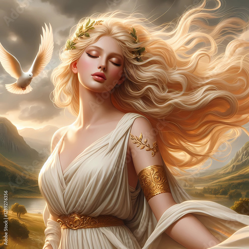 Roman goddess of love photo