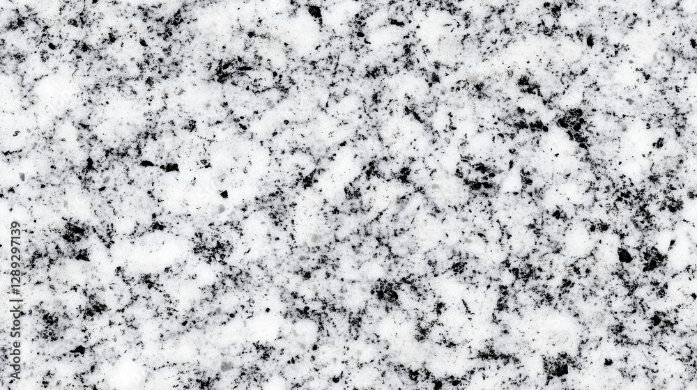 Obraz premium Salt and Pepper granite texture with black and white speckled pattern