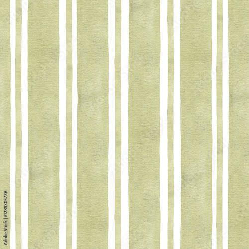 Green Striped Pattern