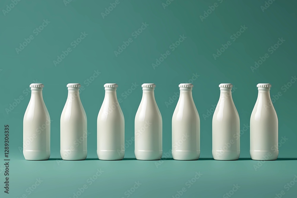A bottle of organic milk placed on a rustic wooden table, surrounded by soft natural light, emphasizing farm freshness and nutrition, comic book style