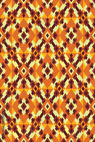 yellow abstract geometric background