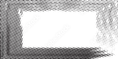 Realistic distressed edge paper texture overlay for album cover art vector mockup. Subtle worn edge aged look for album art