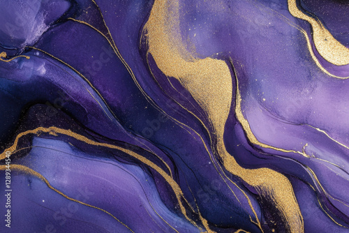 Original artwork photo of marble ink abstract art. High resolution photograph from exemplary original painting. Abstract painting was painted on HQ paper texture to create smooth marbling pattern.