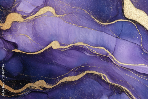 Original artwork photo of marble ink abstract art. High resolution photograph from exemplary original painting. Abstract painting was painted on HQ paper texture to create smooth marbling pattern.