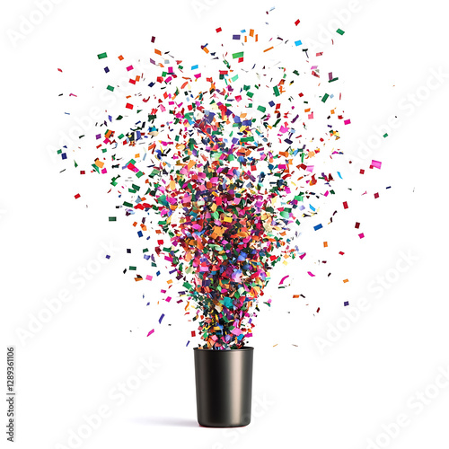 Rainbow Confetti Explosion: Festive Party Supplies