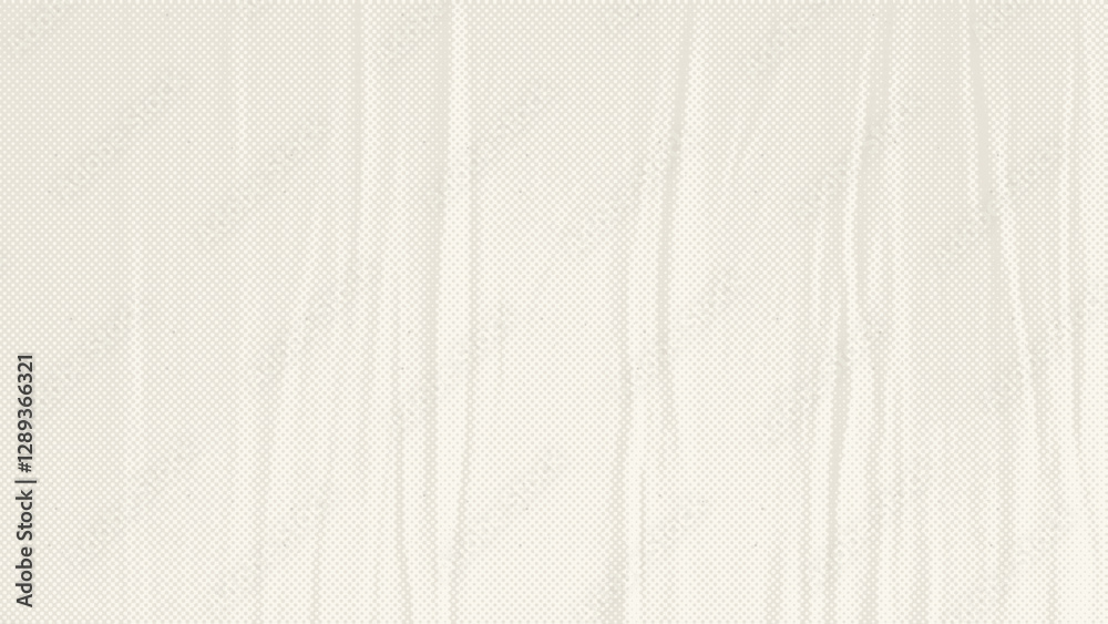 Crumpled ecru craft package paper texture. Abstract cream texture old paper background. Beige old cardboard backdrop. Vector illustration of grunge vintage note sheet or package. Old papyrus