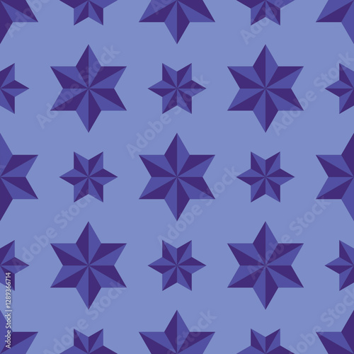 seamless pattern with stars