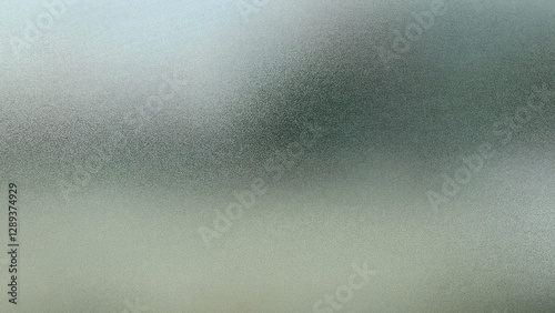 Abstract blurred frosted glass texture background. Light green rough pattern backdrop.