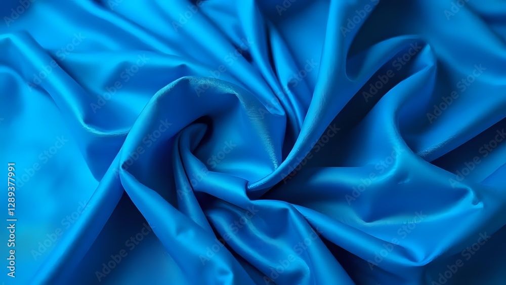 Fototapeta premium blue satin background