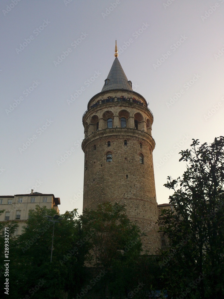 The Galata Tower, officially the Galata Tower Museum, is a medieval Genoese tower in the Galata part of the Beyoğlu district of Istanbul, Turkey. The Galata Tower, officially the Galata Tower Museum, is a medieval Genoese tower in the Galata part of the Beyoğlu district of Istanbul, Turkey.