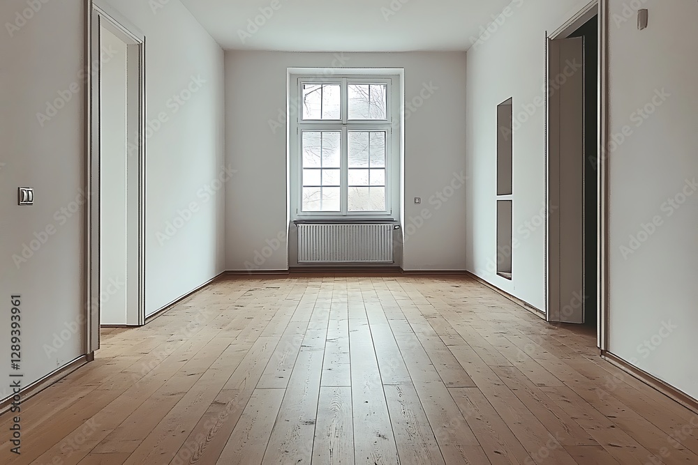 Obraz premium Cozy interior contemporary wooden materials high resolution photo