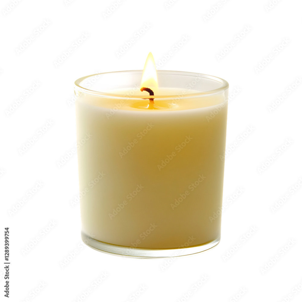 Soft Flickering Candle Flame Isolated on Transparent Background Soft Flickering Candle Flame Isolated on Transparent Background