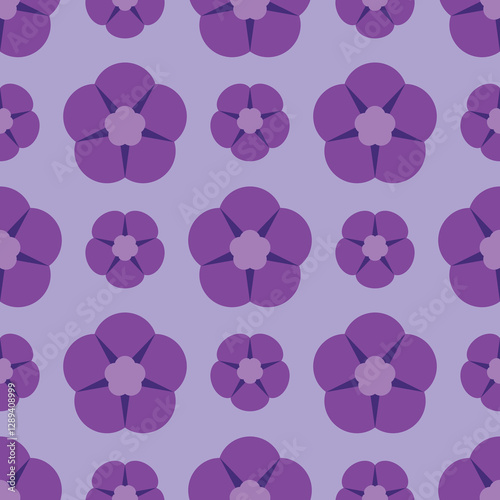 seamless pattern with flowers