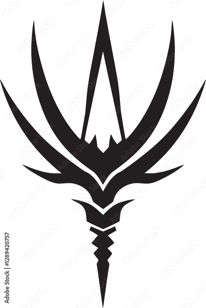 Obraz premium The Three Prong Trident A Historical Artifact and Its Influence on Modern Society