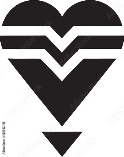 In the Embrace of Contradiction A Black Arrow Within a White Heart