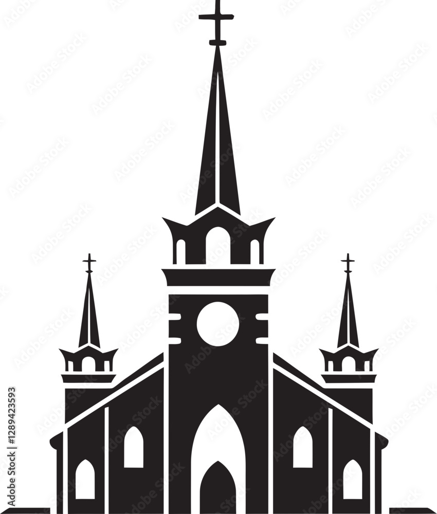 Obraz premium Faithful Footsteps A Historical Walk Through Our Church Foundations