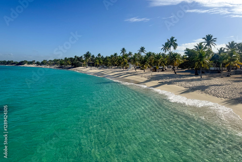 Beach on Isla Catalina, Dominican Republic