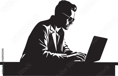 Fingers Dancing on Keys The Journey of a Writer Creating Magic on His Laptop
