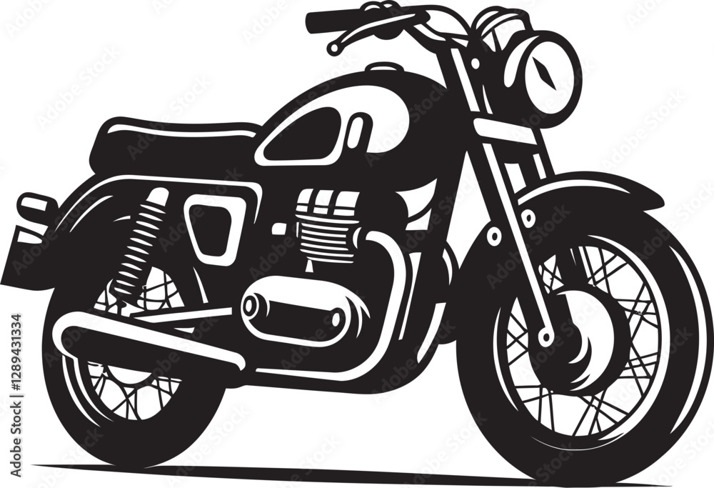 Obraz premium The Motorcycle Lifestyle Passion Freedom and Adventure
