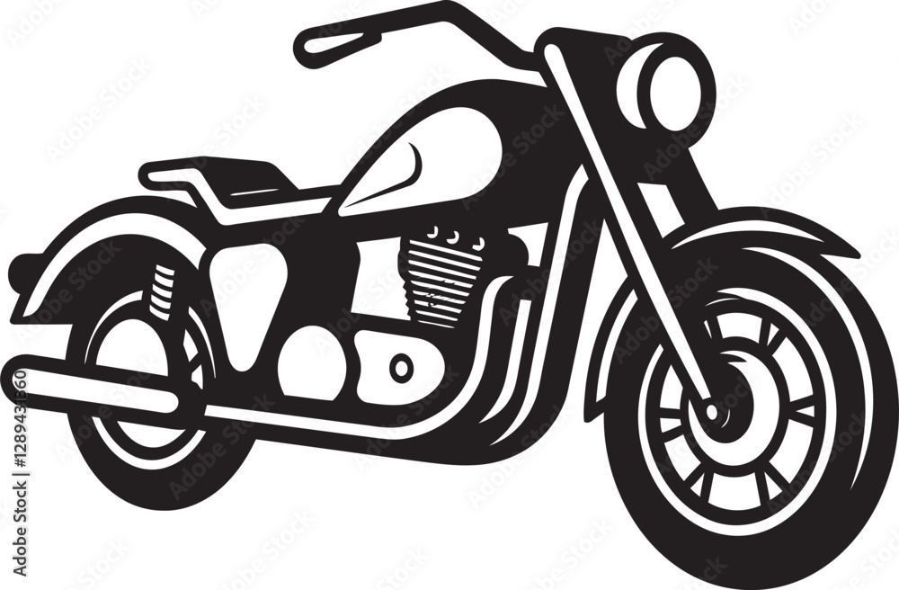 Fototapeta premium A Journey Through Time The Evolution of Motorcycle Riding