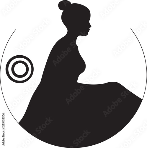 A Pregnant Woman Sitting on the Edge of a Pier  Looking Out at the Water as She Daydreams About Motherhood