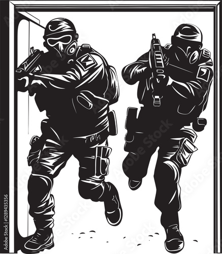 Operation Thunderstrike The SWAT Team  Dramatic Entry Through the Reinforced Barrier