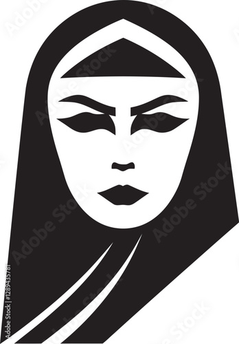 Expressions of Love Capturing the Tenderness of a Syrian Woman  Face