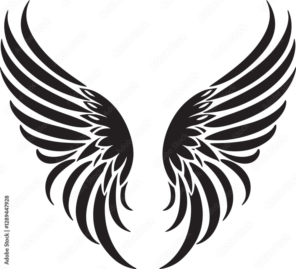 Obraz premium Wings of Compassion Healing the World One Heart at a Time