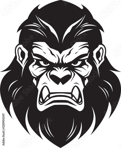 Wallpaper Mural Furious Guardian The Gorilla Tiger  Journey Torontodigital.ca