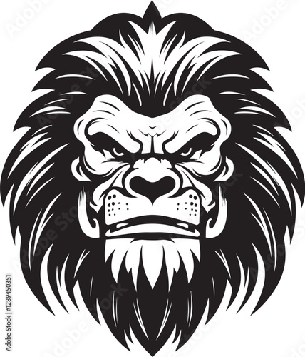 Wrathful Protector The Angry Gorilla Tiger