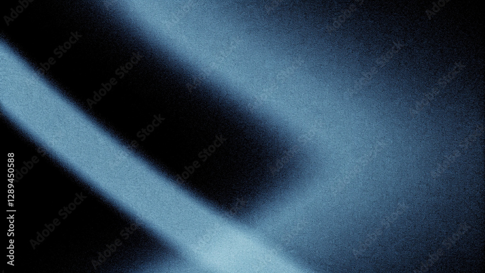 Abstract Directional Light on Textured Surface in a Deep Blue Tone Abstract Directional Light on Textured Surface in a Deep Blue Tone