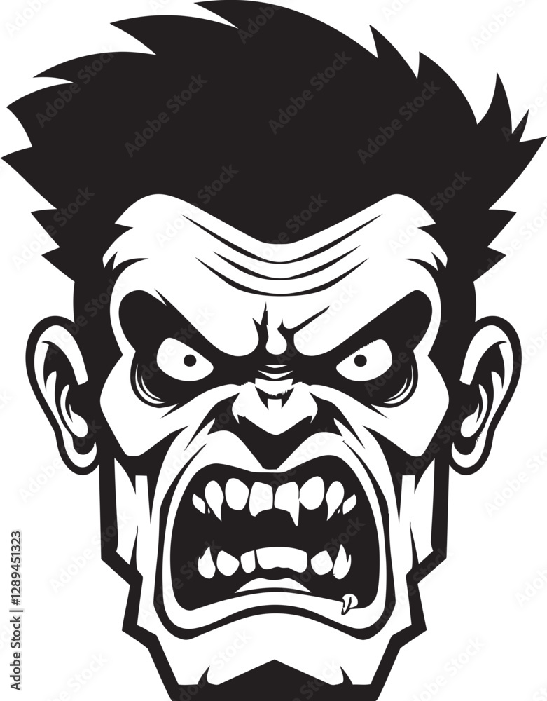 Fototapeta premium The Undead Fury A Gripping Tale of Vengeance