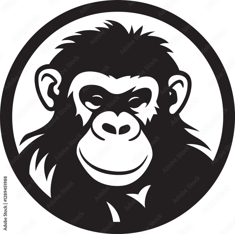 Obraz premium The Significance of Motion in Designing Engaging Ape Logos