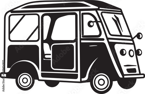 Auto Rickshaw Customization The Intersection of Culture  Identity  and Mobility