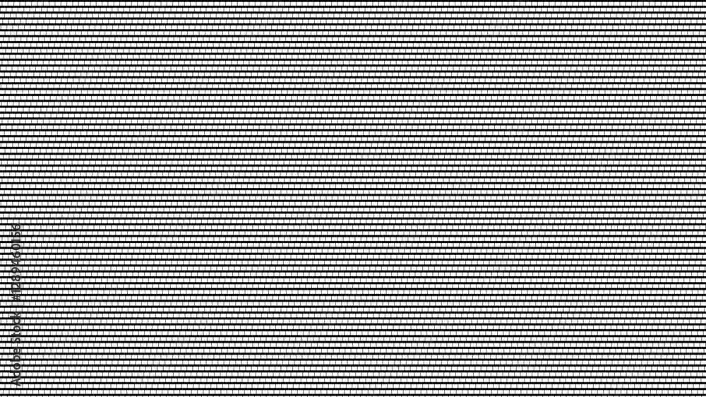 Analog Static Noise texture overlay. Horizontal stripes offset . No ...