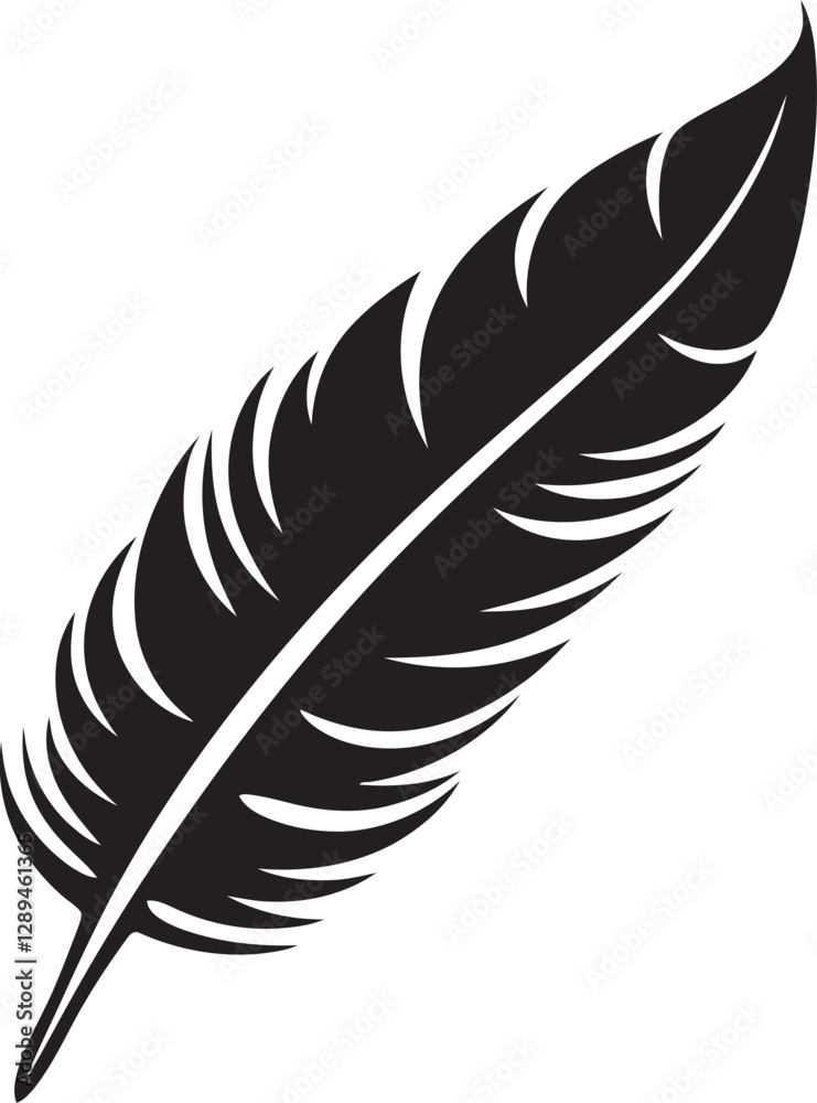 Fototapeta premium The Aesthetics of Bird Feathers How Color and Pattern Influence Artistic Representation and Design