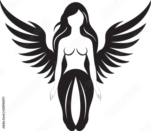 Angelic Whispers The Quiet Influence of Beautiful Angels with Wings in Our Daily Lives