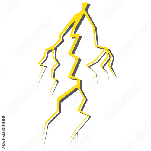 lightning bolt illustration thunder icon set flash icon lighting icon set