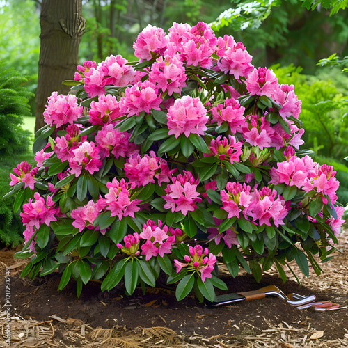 Wallpaper Mural Vibrant Rhododendron: An Epitome of Elegant Gardening and Care Torontodigital.ca