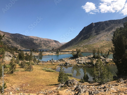 Duck Pass in the Sierra Nevadas photo