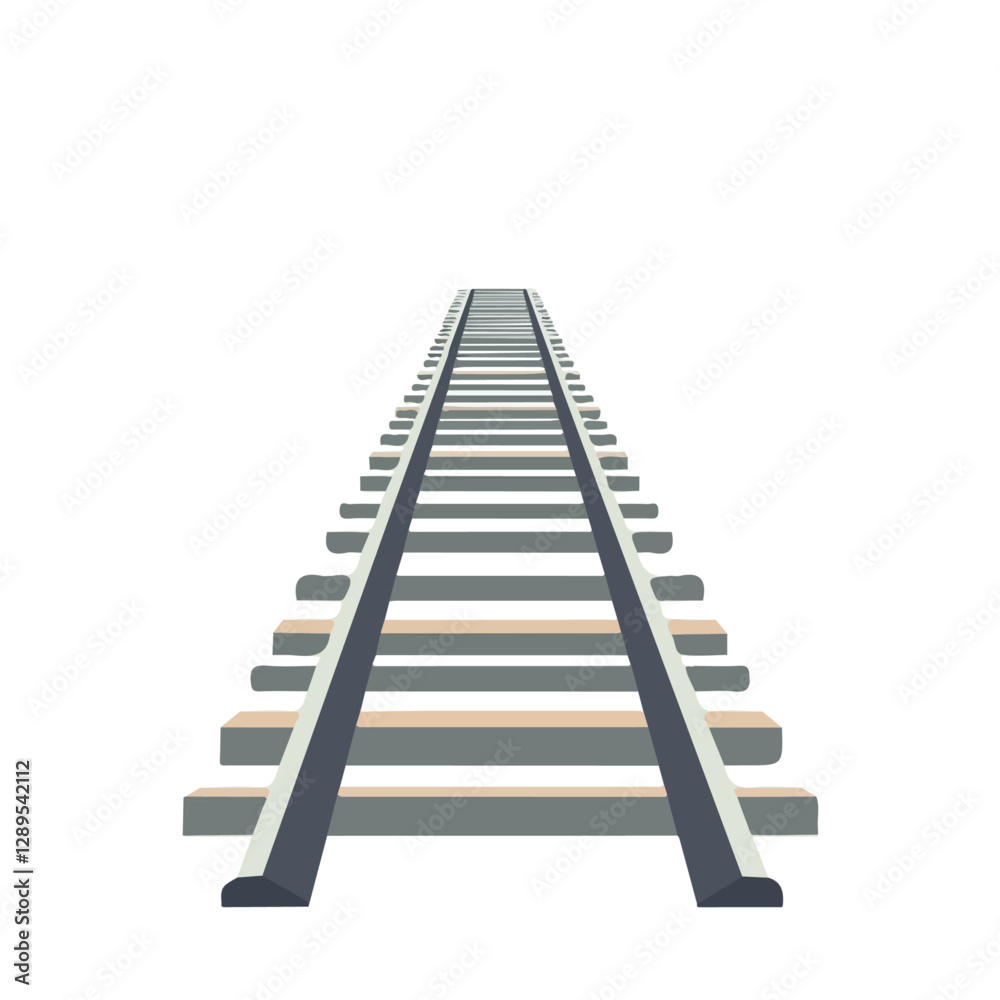 Minimalist flat illustration of Rail, featuring a clean design isolated on a white background.
Minimalist flat illustration of Rail, featuring a clean design isolated on a white background.