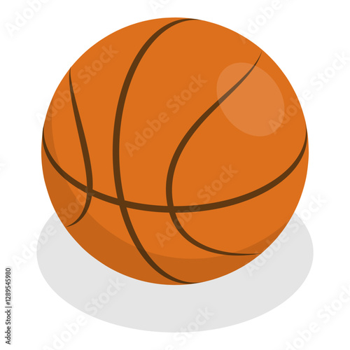 3D Isometric Flat Vector Set of Equipment For Sport Team Fans, Football Supporters Items. Item 13