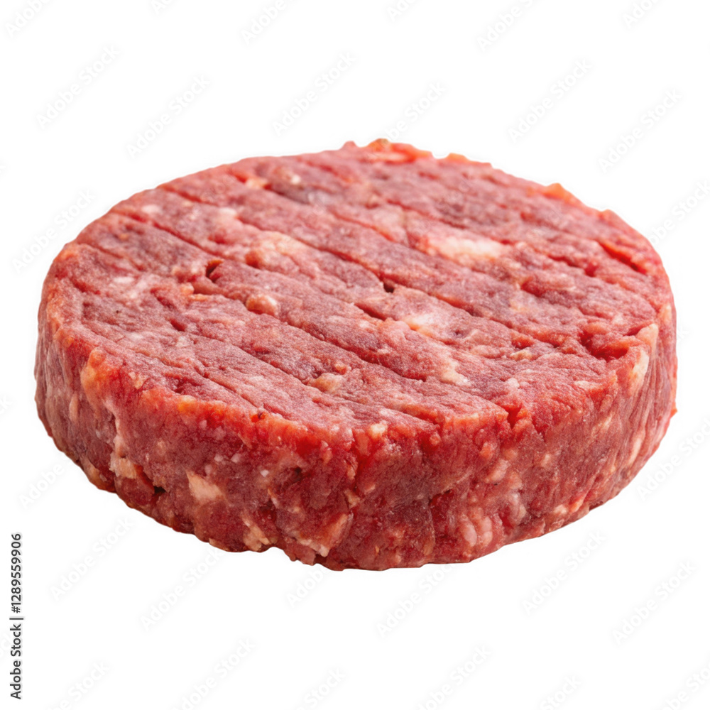 Raw Beef Burger Patty, Fresh Ground Meat for Cooking and Grilling Raw Beef Burger Patty, Fresh Ground Meat for Cooking and Grilling